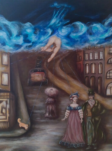 The Finger of Fate by Svetlana Ivanova, Painting for Sale on Select