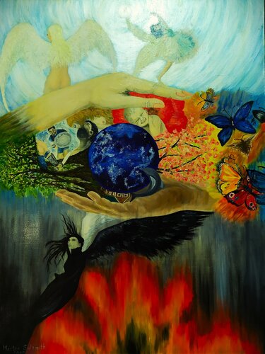 The Eye of Life by Svetlana Ivanova, Painting for Sale on Select