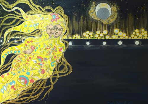 Love over the sea by Svetlana Ivanova, Painting for Sale on Select
