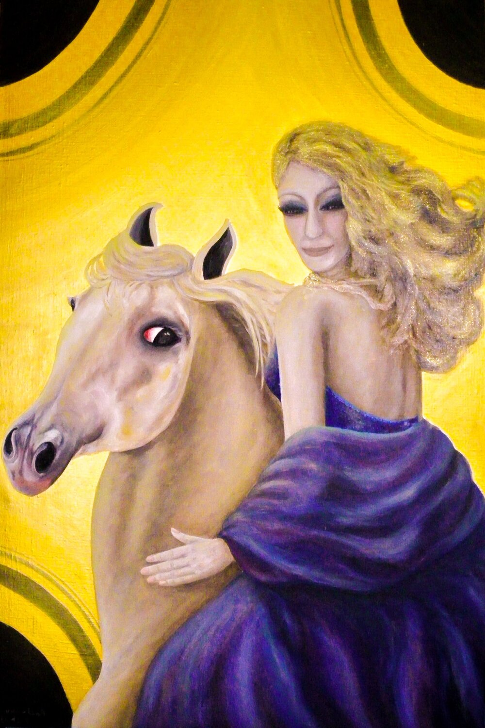 Back to the Future Svetlana Ivanova Original painting for sale