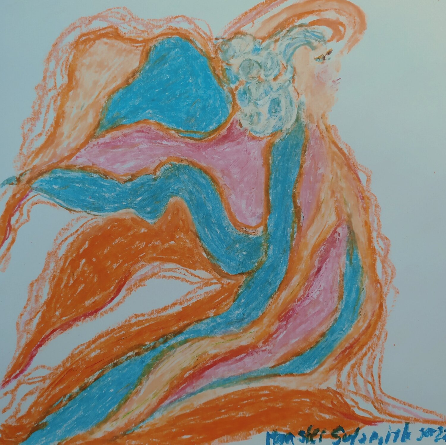 Angel Svetlana Ivanova Drawing for sale