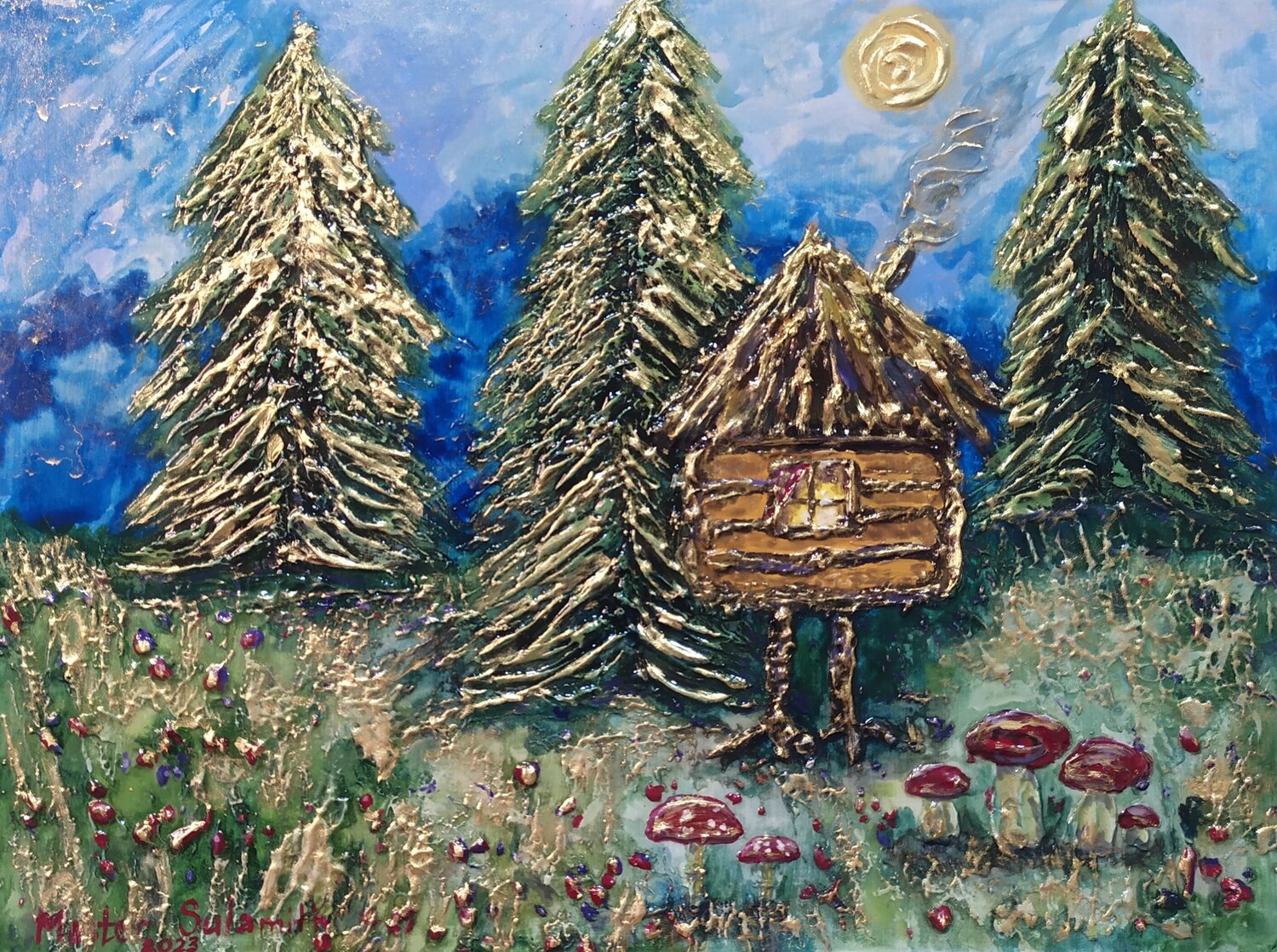 A fabulous place Svetlana Ivanova Drawing for sale