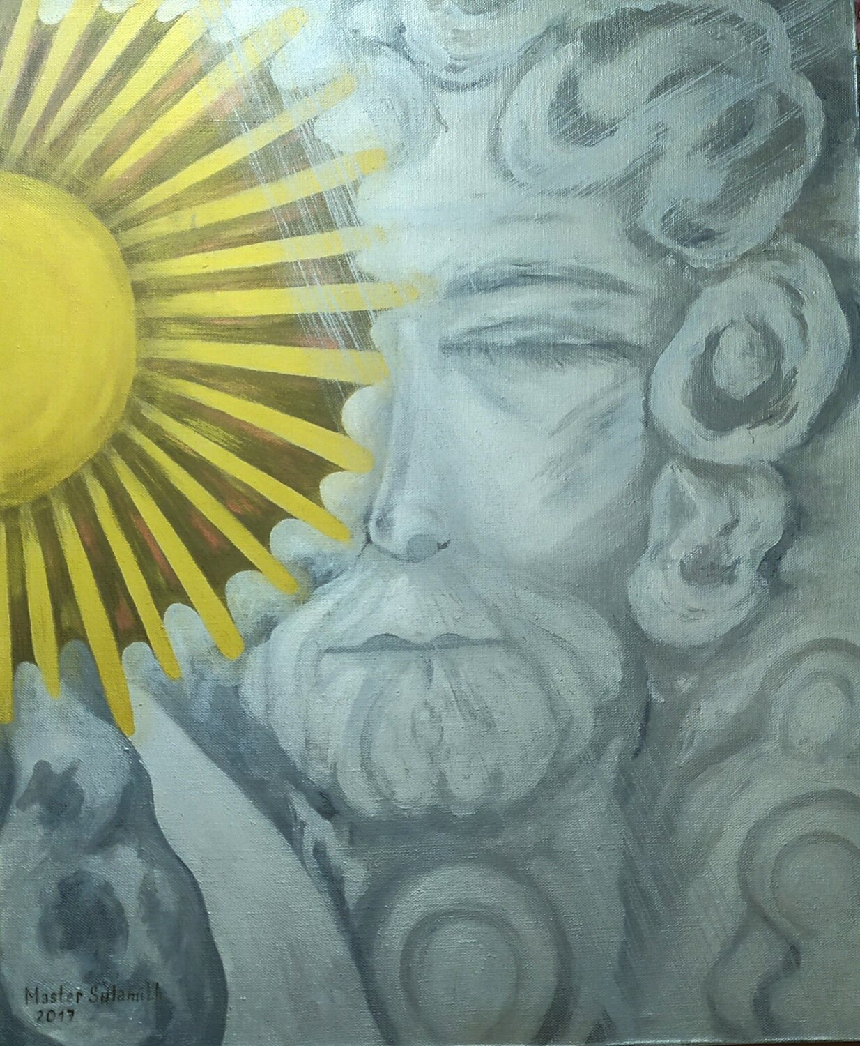 Face. Silence and light. Svetlana Ivanova Drawing for sale
