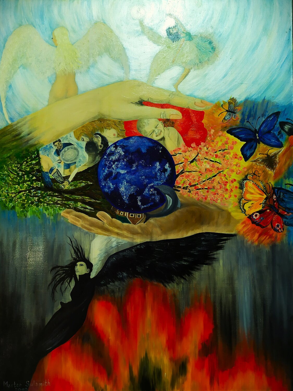 The Eye of Life Svetlana Ivanova Original painting for sale