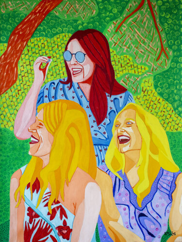 Friends No. 7 by Randall Steinke, Painting for Sale on Select