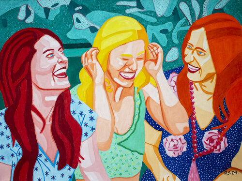 Friends No. 2 by Randall Steinke, Painting for Sale on Select