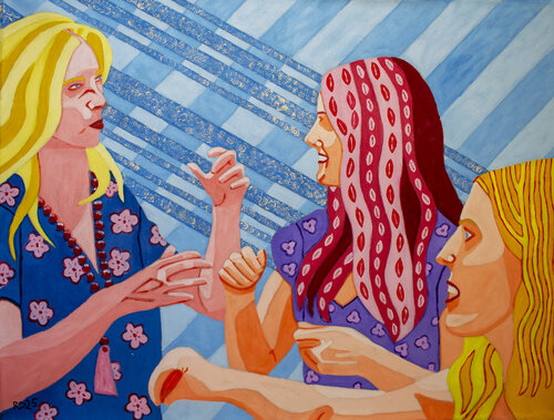 Friends No. 14 by Randall Steinke, Painting for Sale on Select