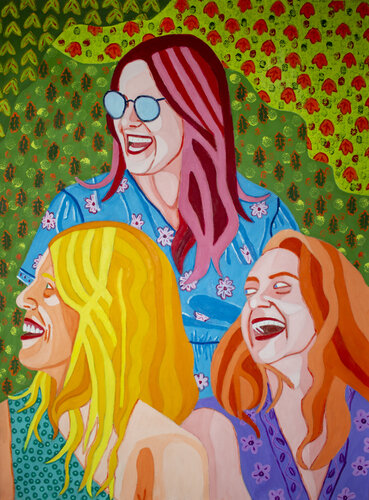 Friends No. 17 by Randall Steinke, Painting for Sale on Select