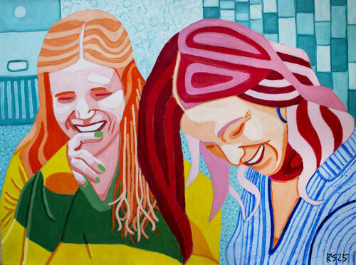 Shopping No. 2 by Randall Steinke, Painting for Sale on Select