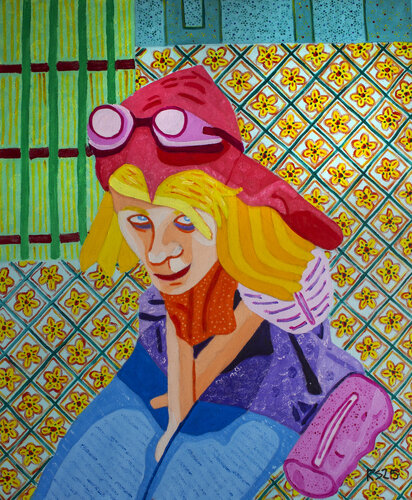 Cos Play Girl by Randall Steinke, Painting for Sale on Select