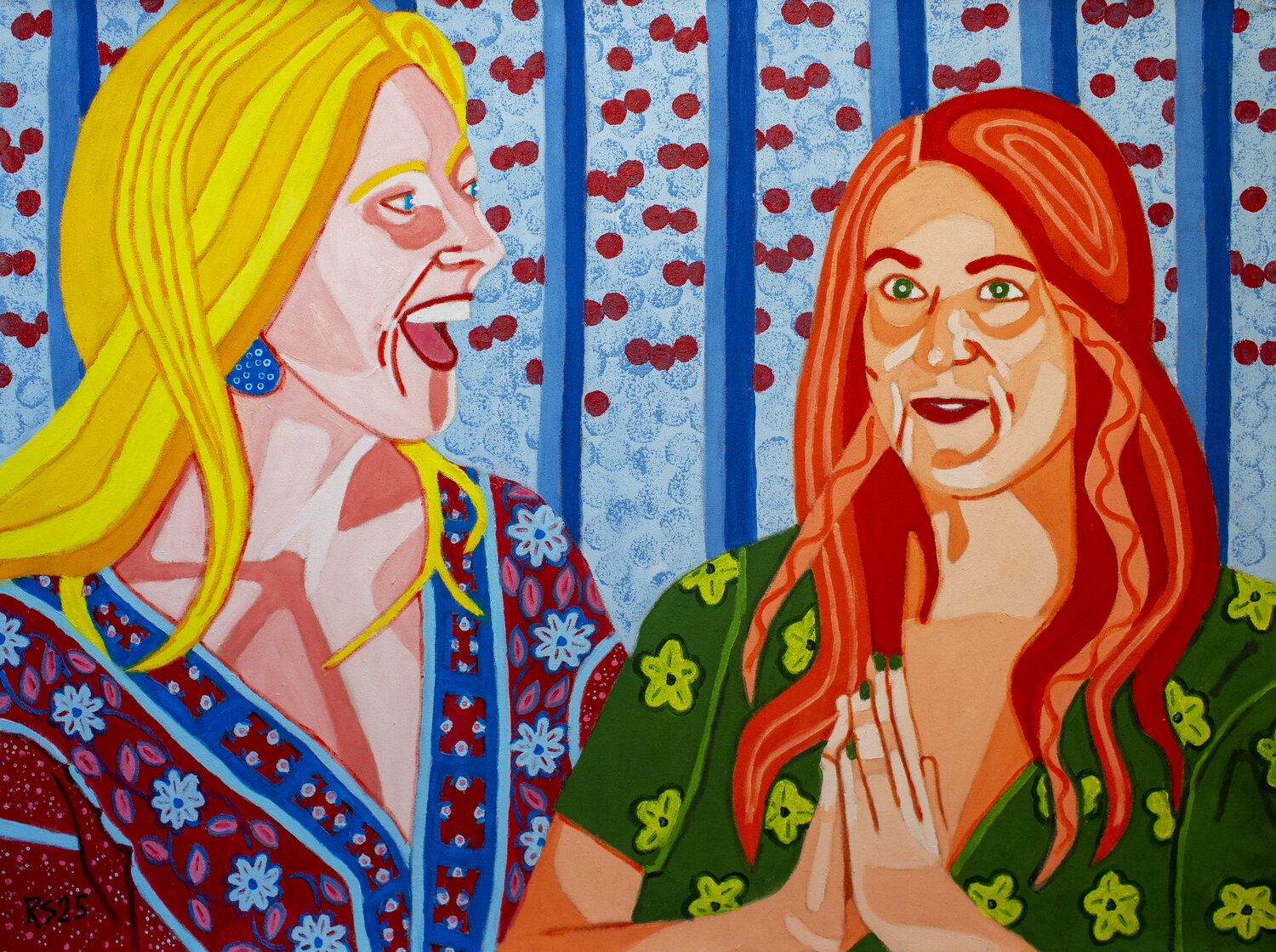 Friends No. 16 Randall Steinke Original painting for sale