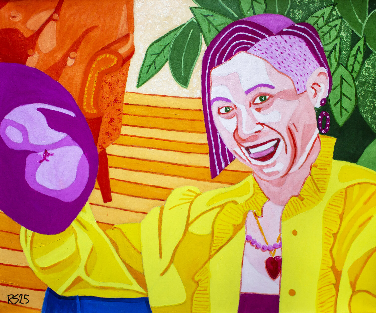 M No. 2 Randall Steinke Original painting for sale