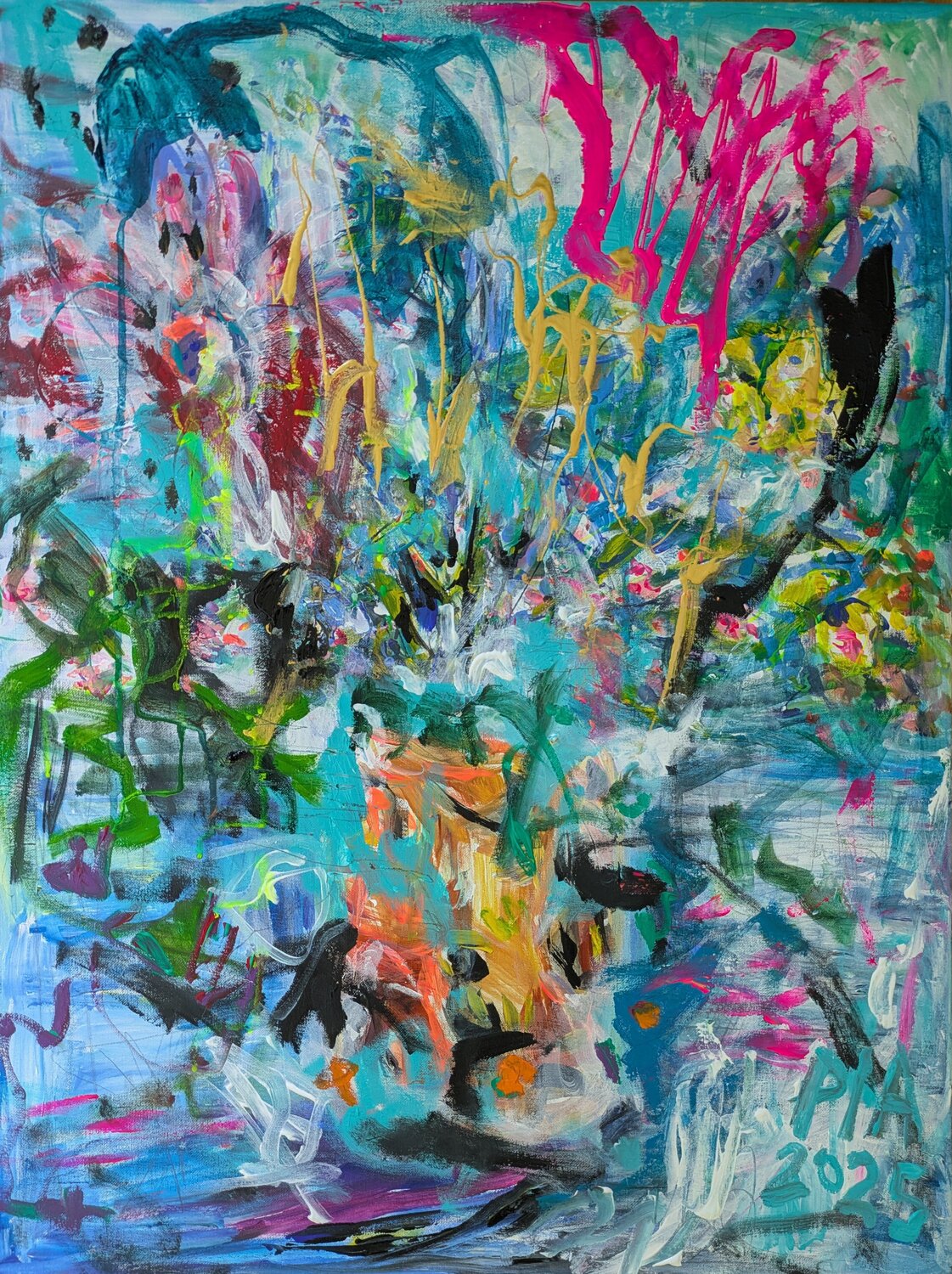 I worry too much Pia Grambart Original painting for sale