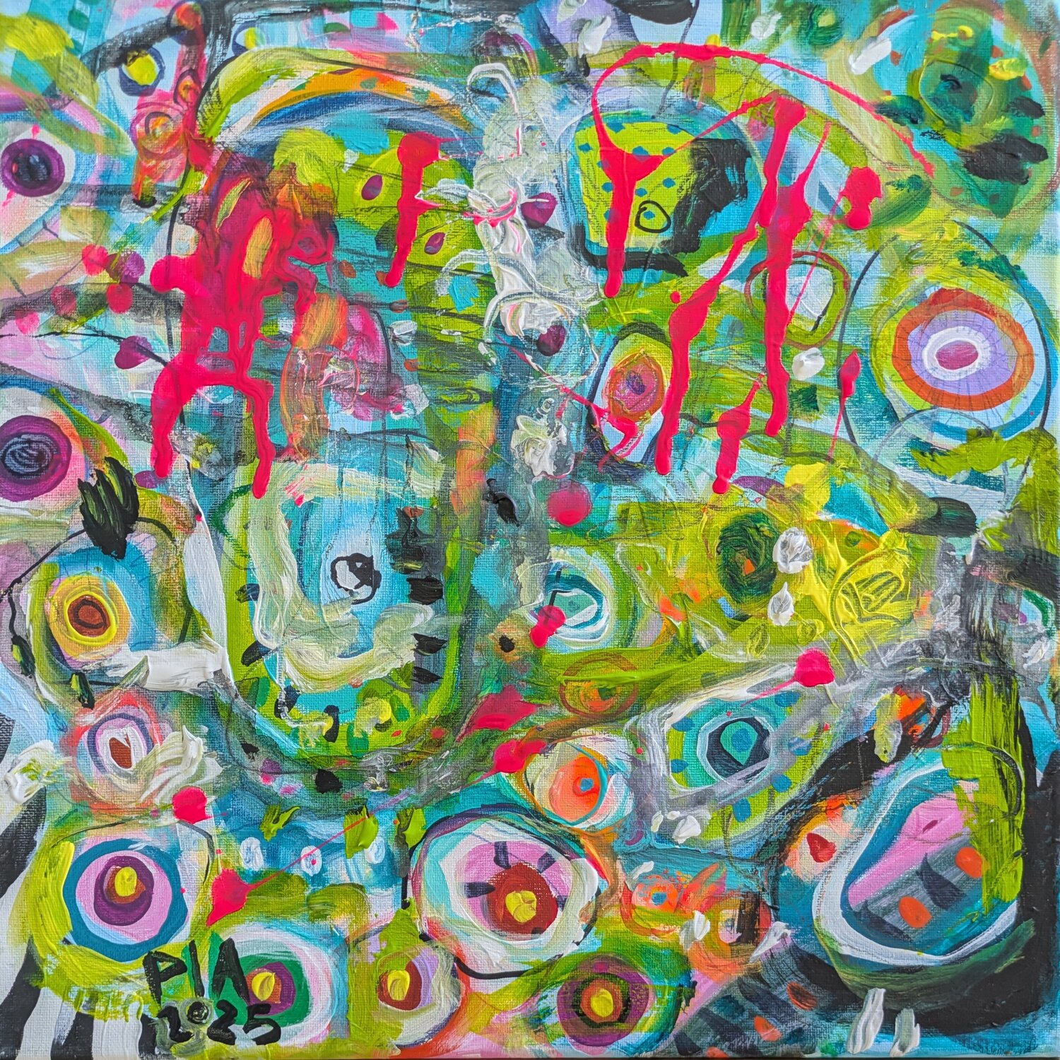 Mistakes will be made Pia Grambart Original painting for sale