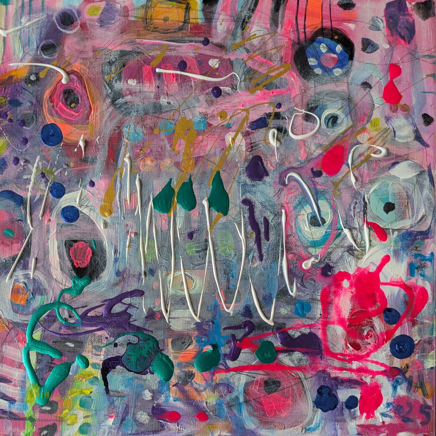 Good Morning Pia Grambart Original painting for sale