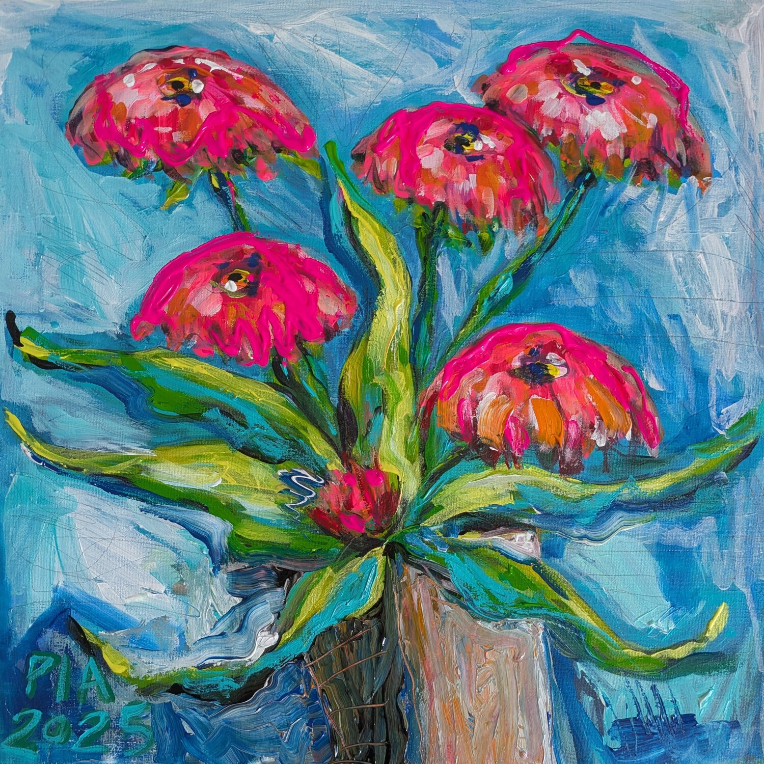 Does anything last forever? Pia Grambart Original painting for sale