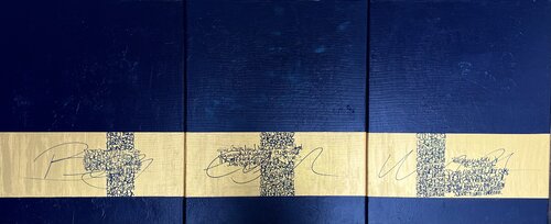 Urban Trialogues (3 Werke) by Katharina Stegmeier, Painting for Sale on Select
