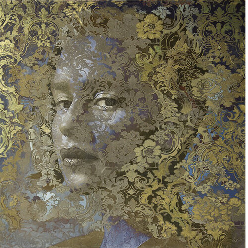 Golden Girl by Daan van Doorn, Painting for Sale on Select