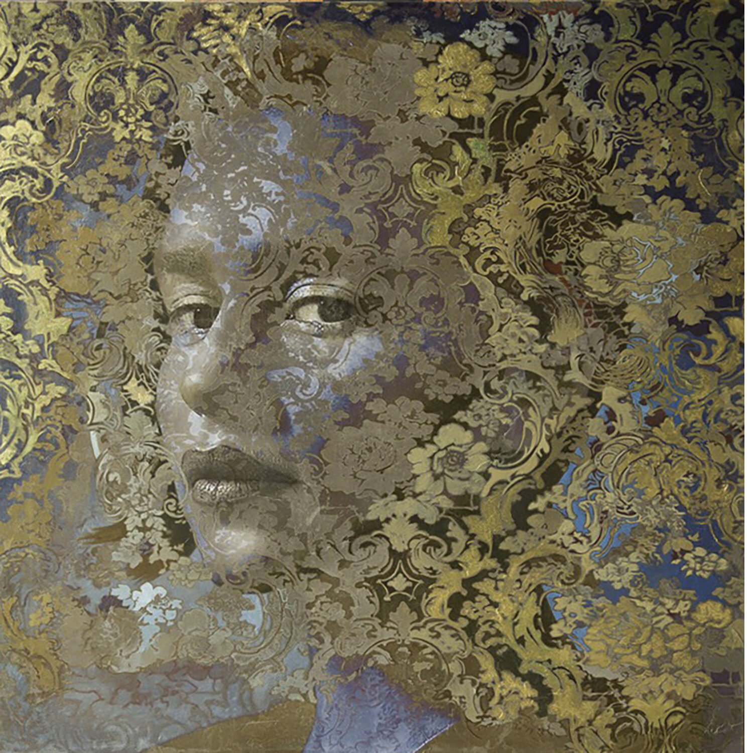 Golden Girl Daan van Doorn Original painting for sale