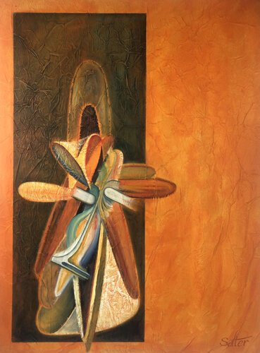 "Evocation d'Esprits" by Rodney Salter, Painting for Sale on Select