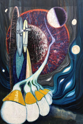 "Where Are we going" by Rodney Salter, Painting for Sale on Select