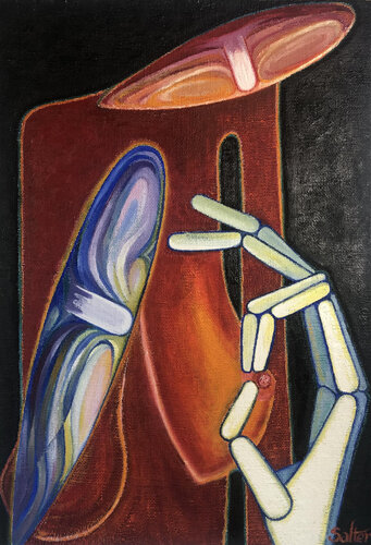 'Volupté II" by Rodney Salter, Painting for Sale on Select