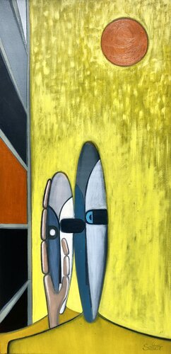 " Together " by Rodney Salter, Painting for Sale on Select