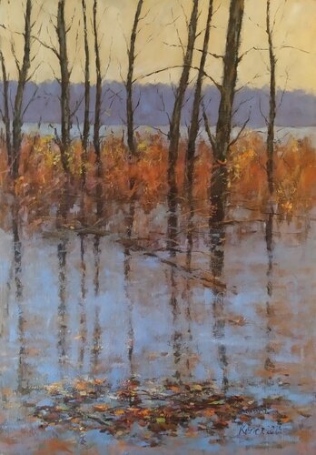 After Floding by István Kenéz, Painting for Sale on Select