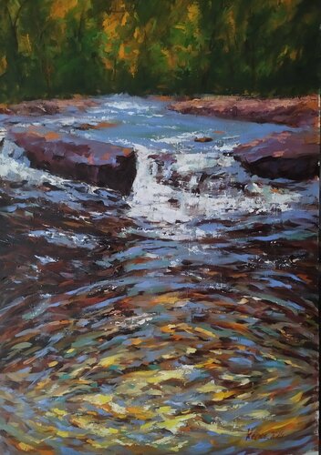 Vortex by István Kenéz, Painting for Sale on Select
