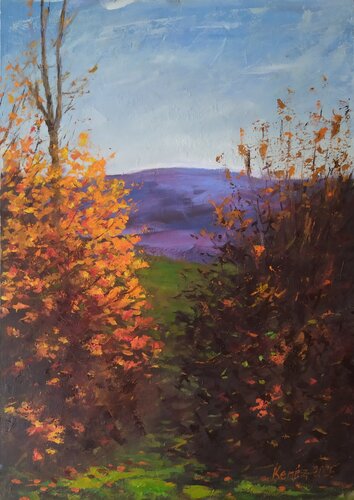 Edge of the Forest by István Kenéz, Painting for Sale on Select