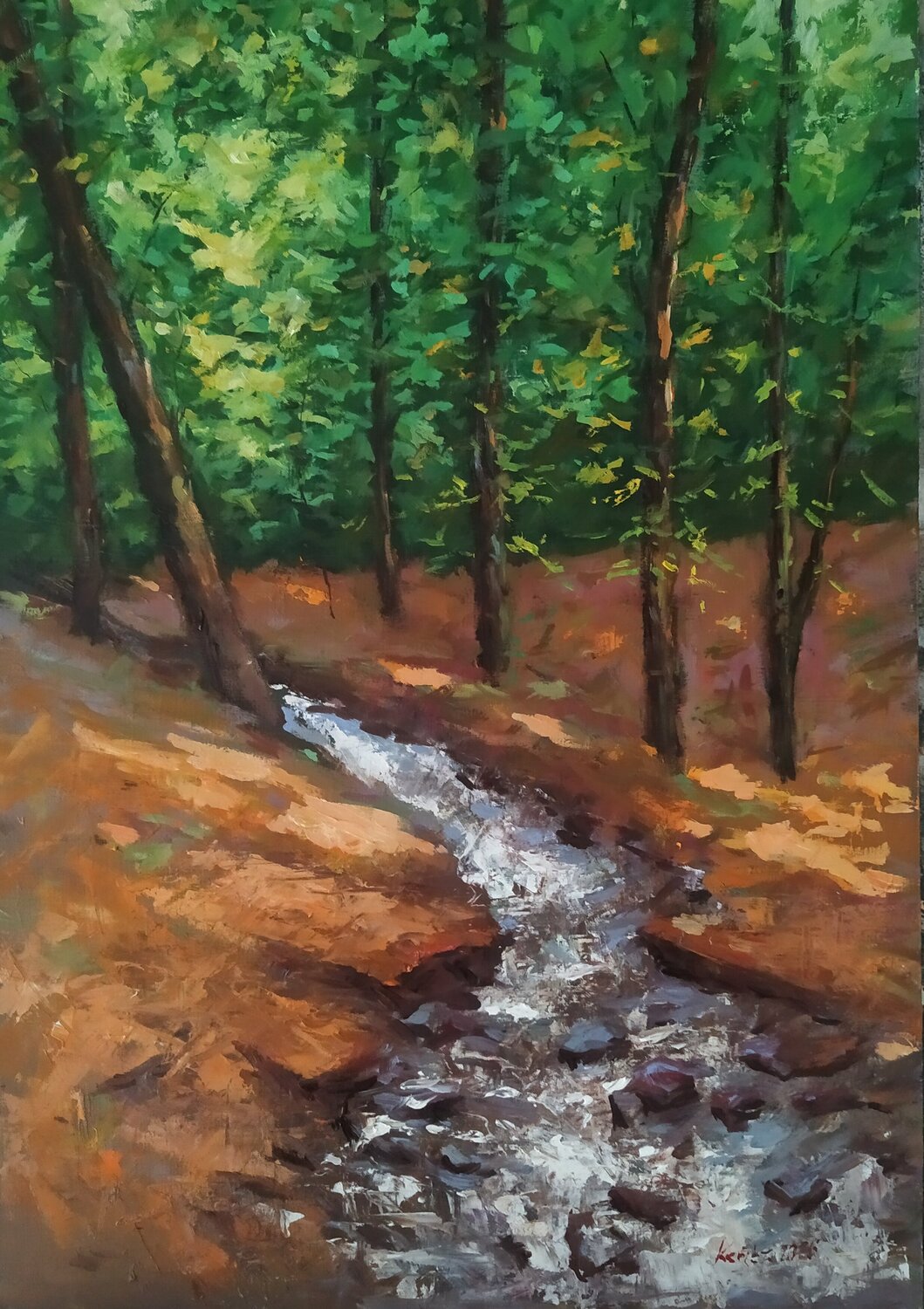 Torrent István Kenéz Original painting for sale