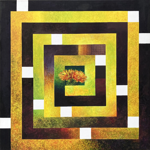 Cactus Dream by Dalia Čistovaitė, Painting for Sale on Select