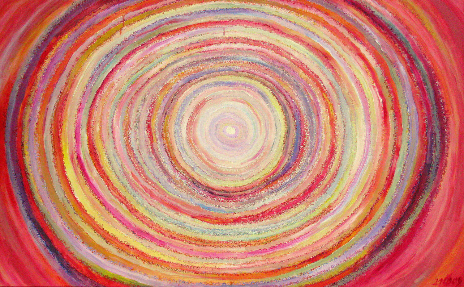 Salt Lake In Sunrise Dalia Čistovaitė Original painting for sale