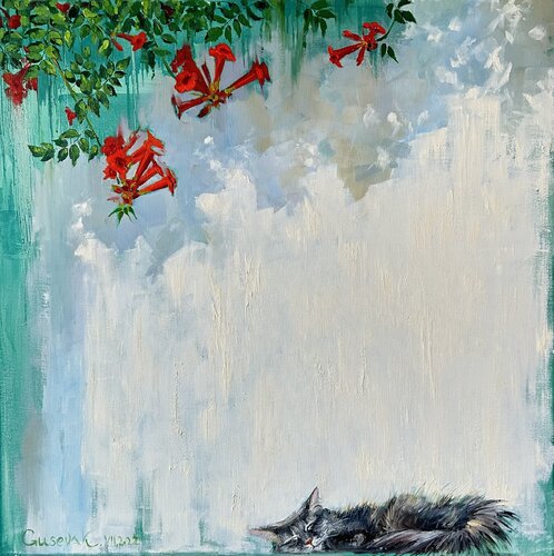 clear conscience by Kateryna Husieva, Painting for Sale on Select