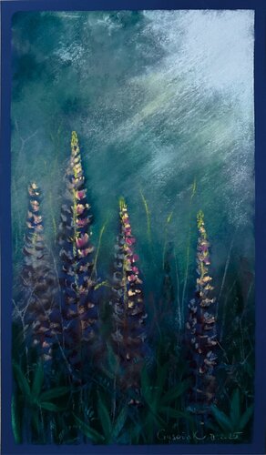 Lupin by Kateryna Husieva, Drawing for Sale on Select