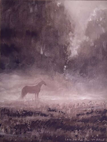 At the moment by Kateryna Husieva, Drawing for Sale on Select