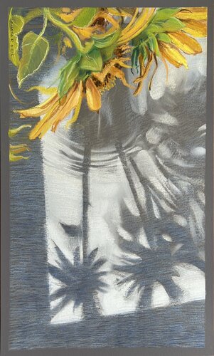 sun shadows by Kateryna Husieva, Drawing for Sale on Select