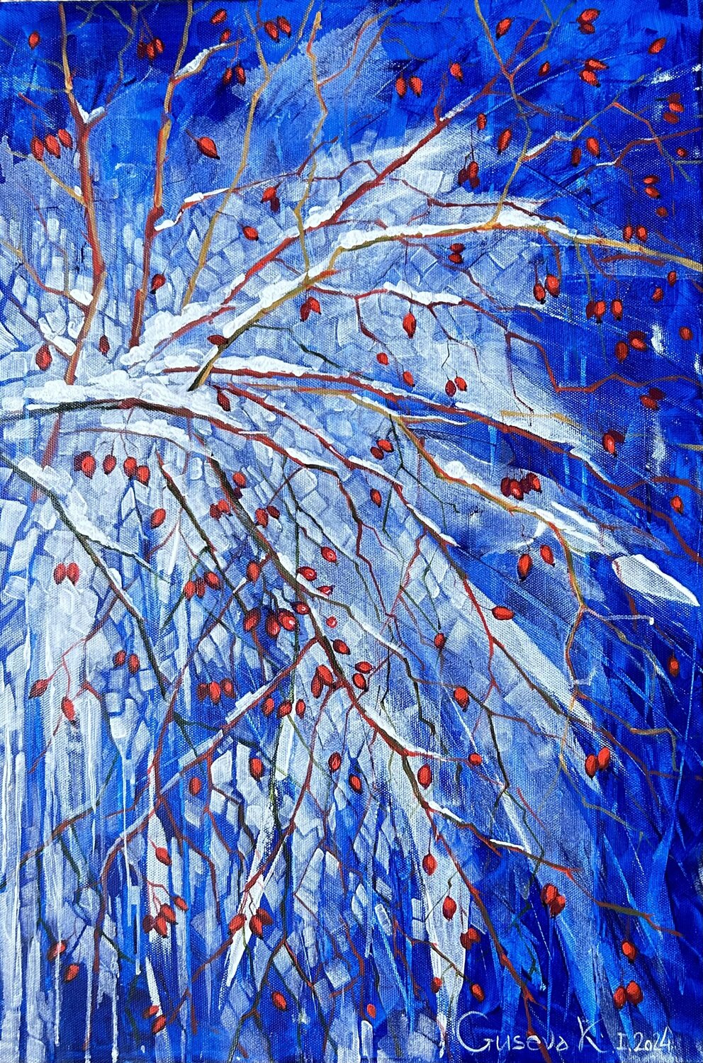 Sweetbrier Kateryna Husieva Original painting for sale