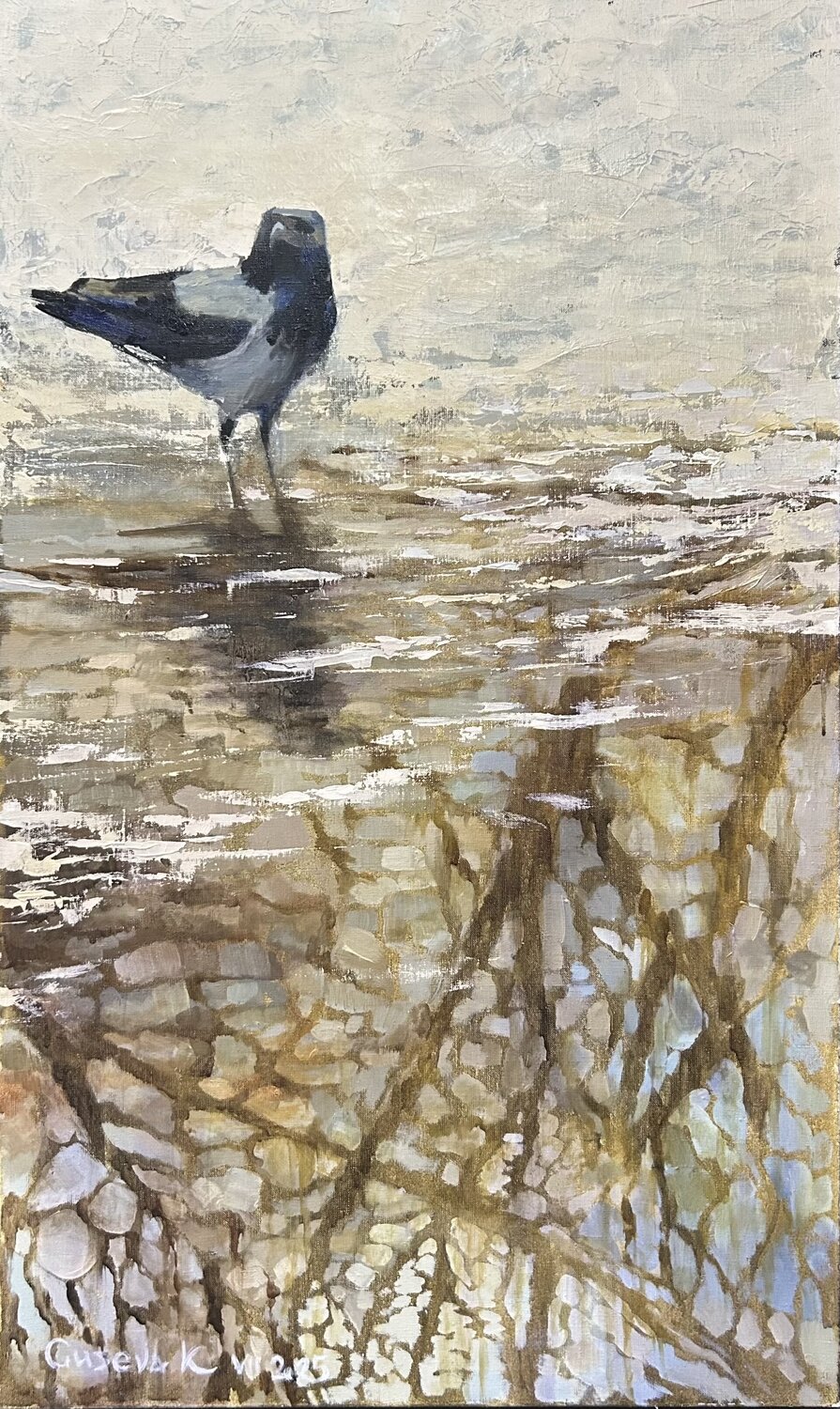 Reflection Kateryna Husieva Original painting for sale