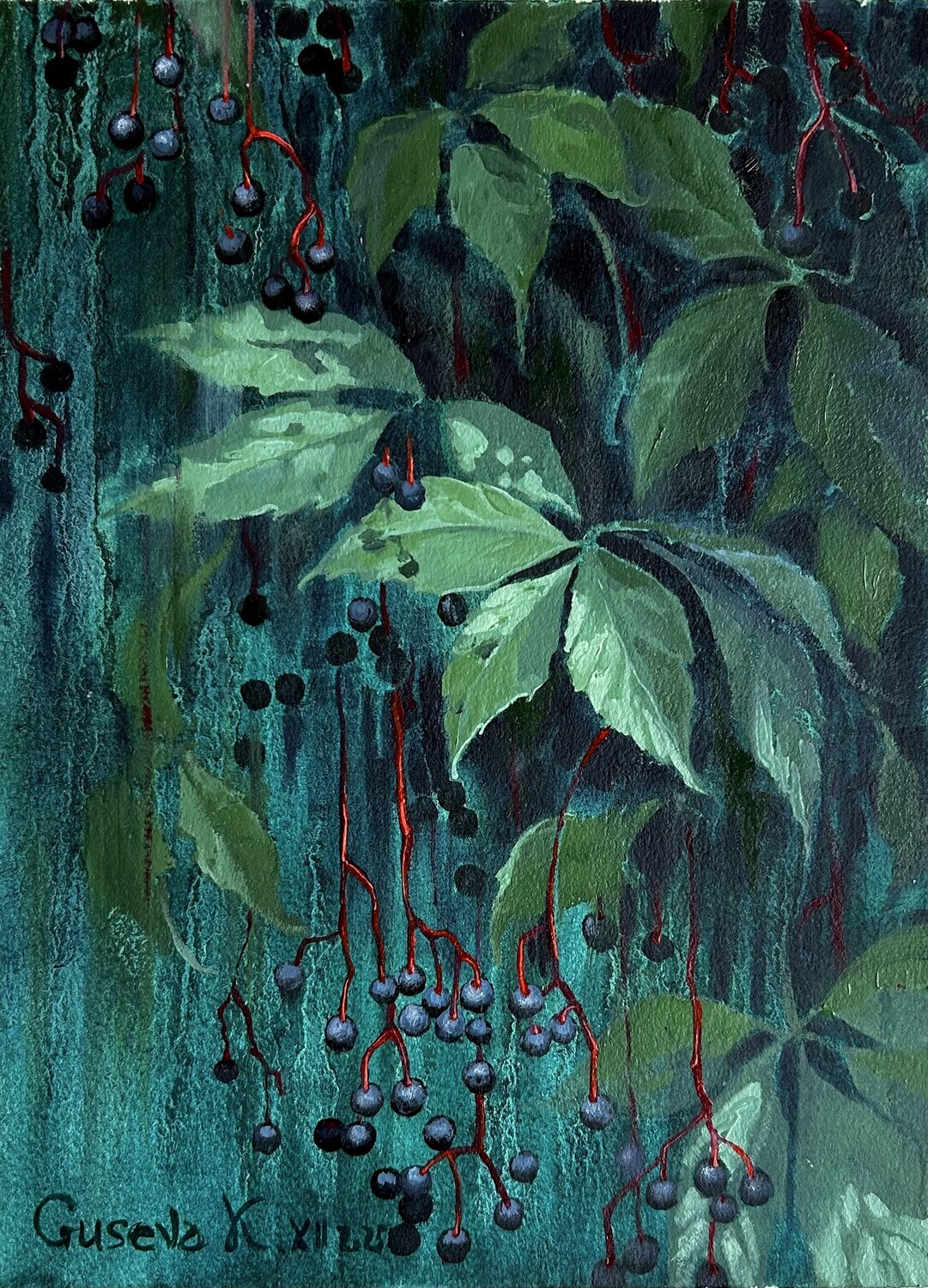 Within the Flow Kateryna Husieva Original painting for sale