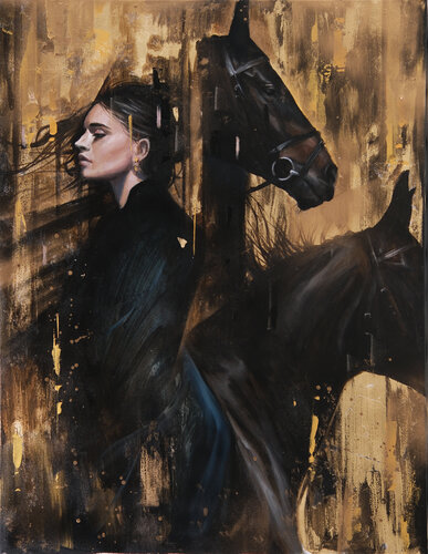 The Silent Bond by Mikhail Mishinskii, Painting for Sale on Select