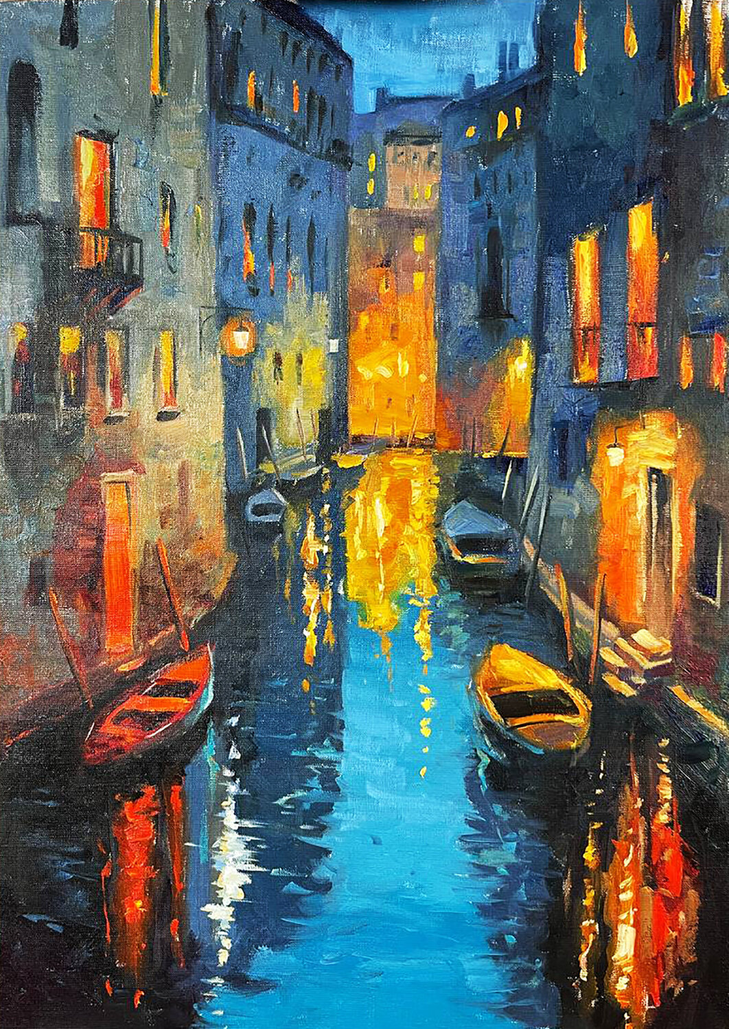 Luminous Passage Mikhail Mishinskii Original painting for sale