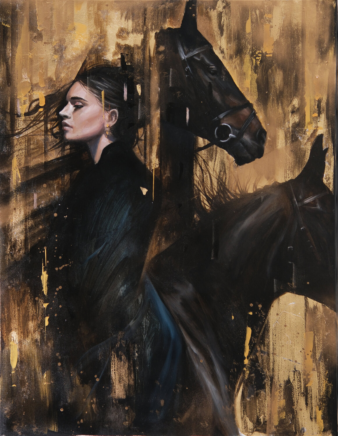The Silent Bond Mikhail Mishinskii Original painting for sale