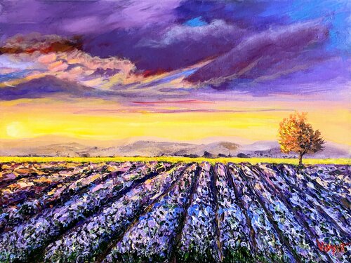 Lavender Dream by vidyut Singhal, Painting for Sale on Select