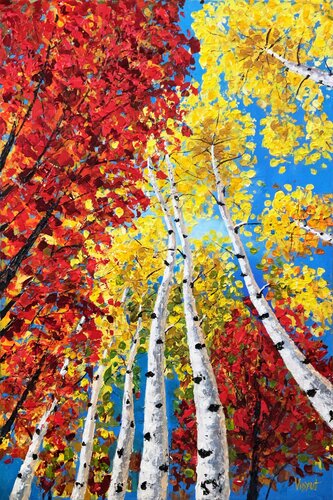 Through the Canopy by vidyut Singhal, Painting for Sale on Select