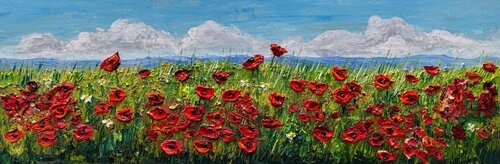 Dancing in Meadows by vidyut Singhal, Painting for Sale on Select