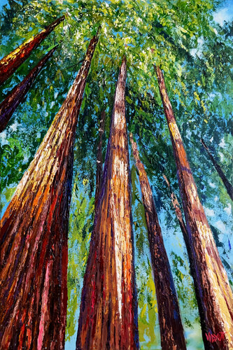 Cathedral of Light by vidyut Singhal, Painting for Sale on Select