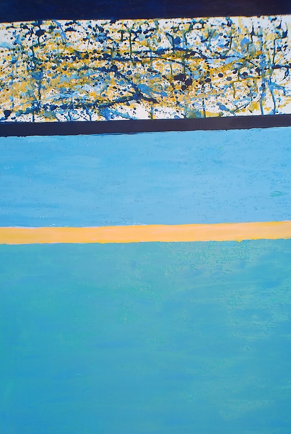 At the beach. Margie Nottingham Original painting for sale