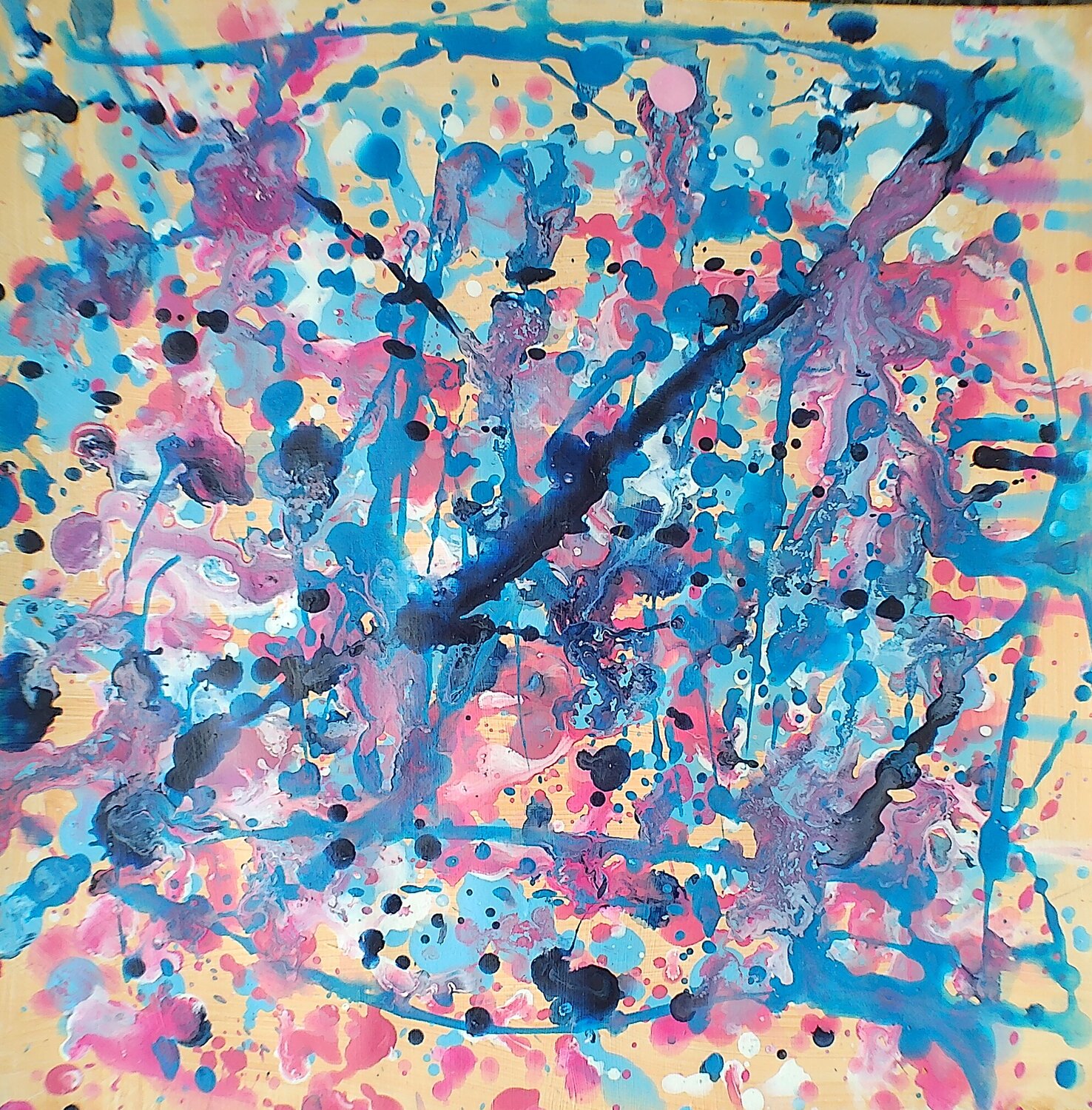 The dance of noise. Margie Nottingham Original painting for sale