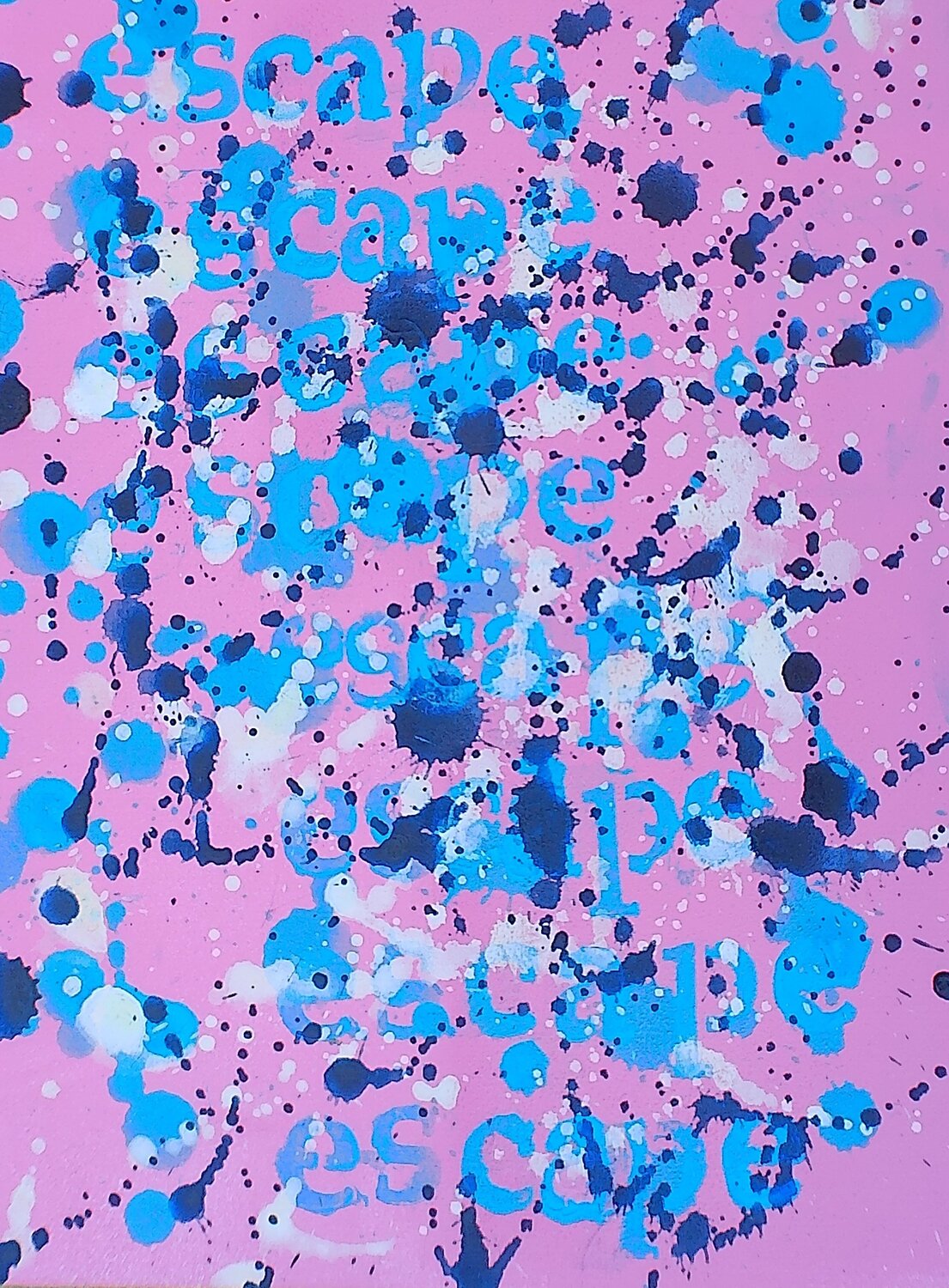 Escaping Margie Nottingham Original painting for sale